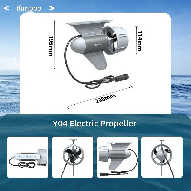 24V 330W Electric Underwater T - Fishing Boat Outboard Motor 评论和价格