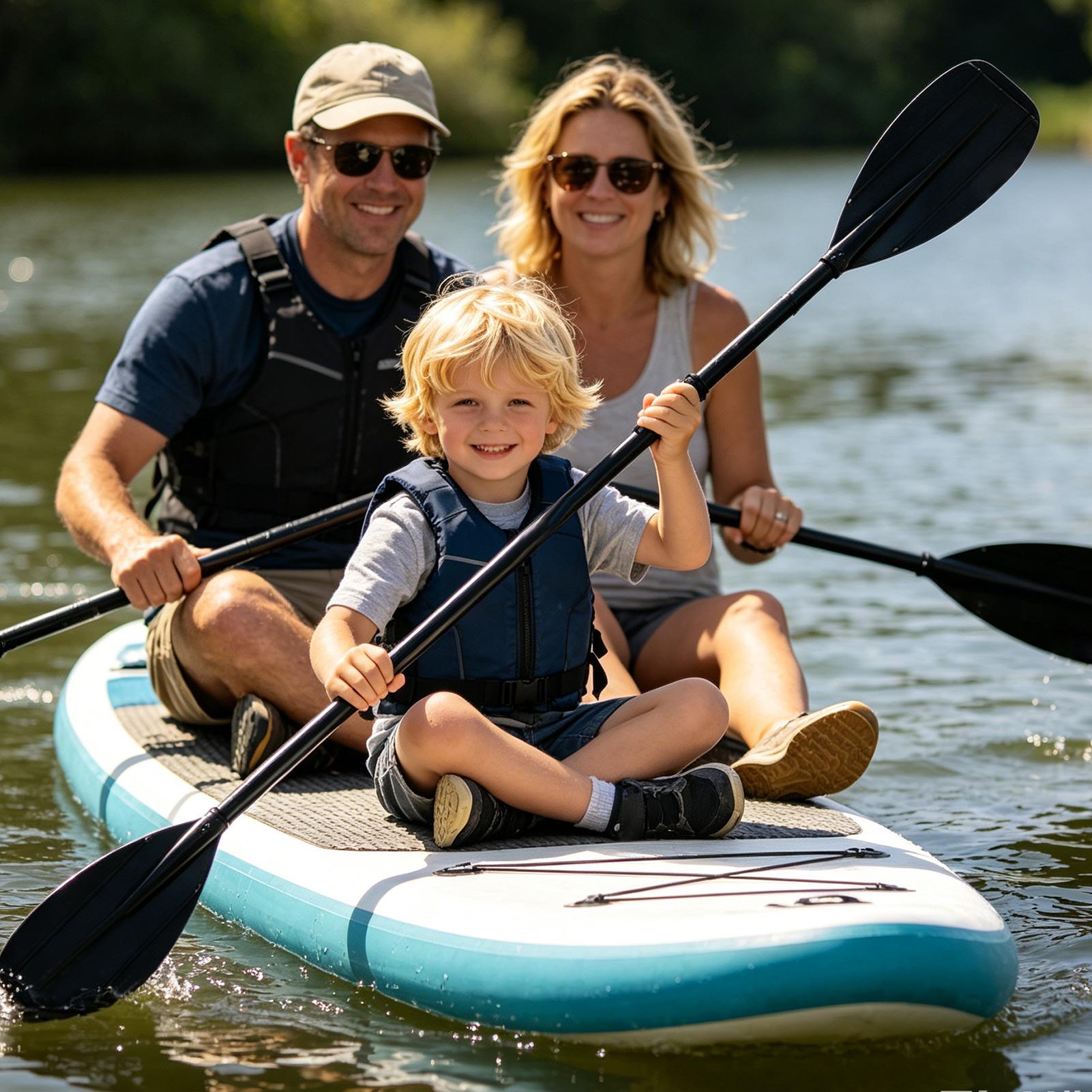 Carbon Fiber Paddle 2 Section  - Fishing Boat Oar 评论和价格