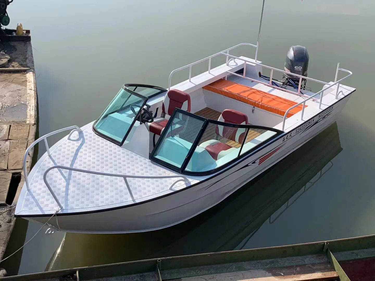 KAIP Luxury Aluminum Yacht 5.2 - Fishing Boat Fiberglass 评论和价格