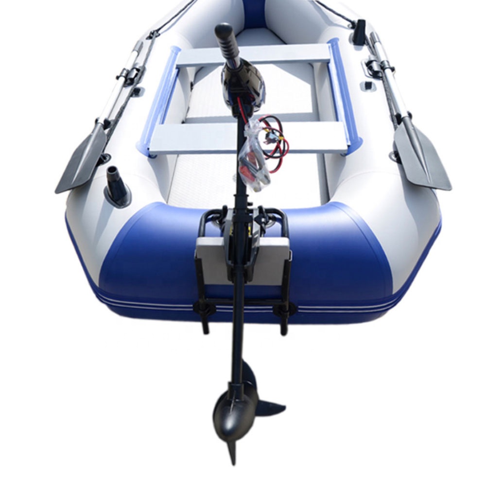 4 Person PVC Inflatable Air Ma - Fishing Boat Outboard Motor 评论和价格