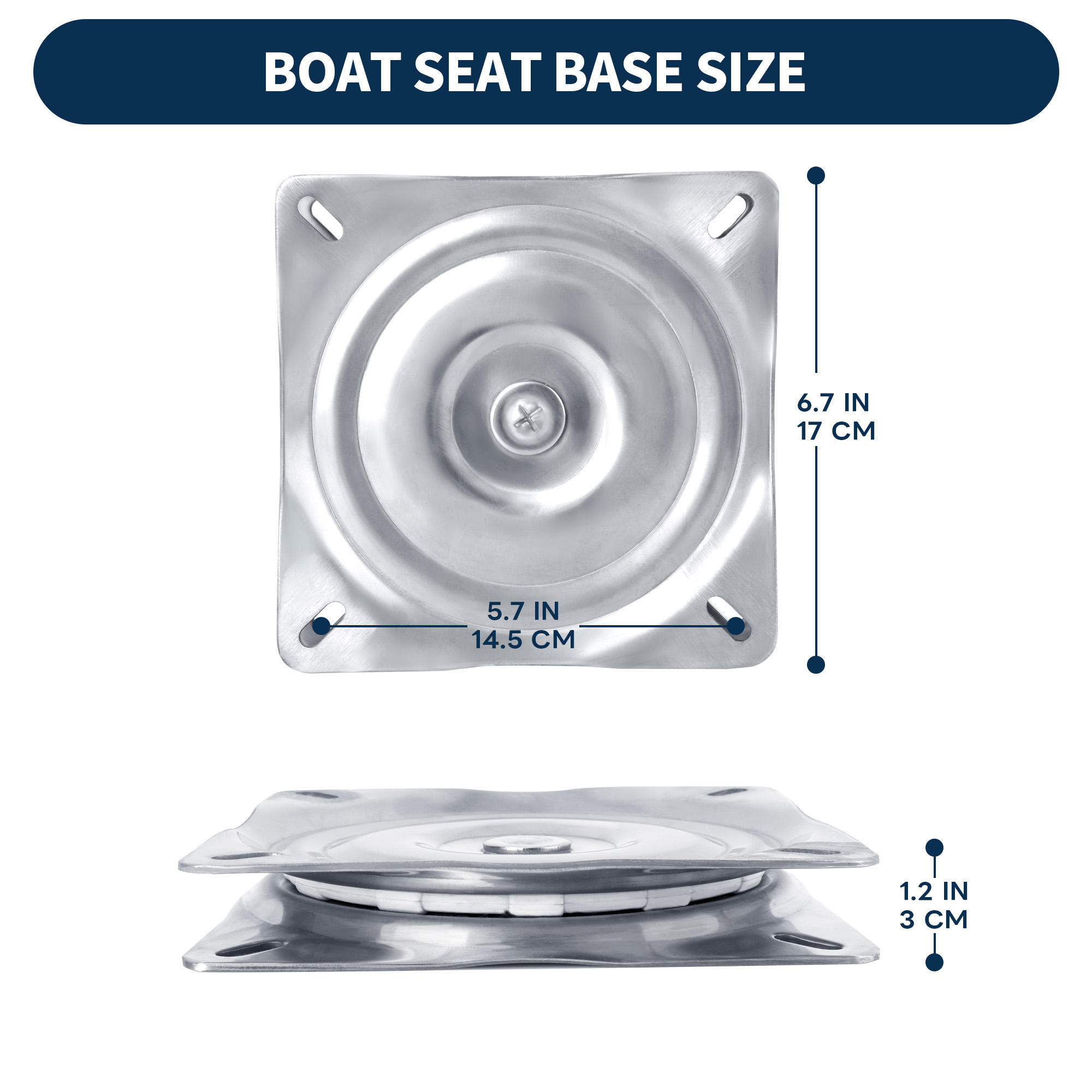 Boat Seat Swivel, 316 Stainles - Fishing Boat Steering Wheel 评论和价格
