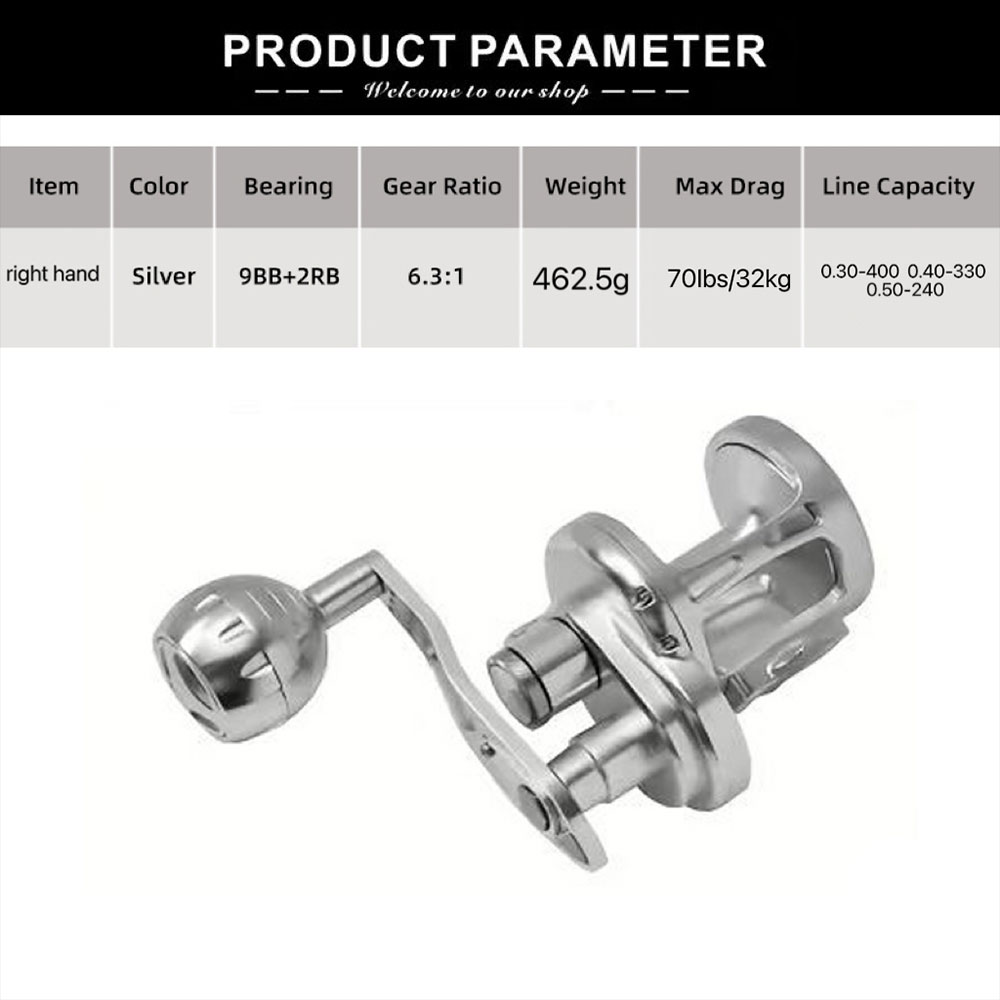 Saltwater Trolling Reel High S - Fishing Boat Steering Wheel 评论和价格