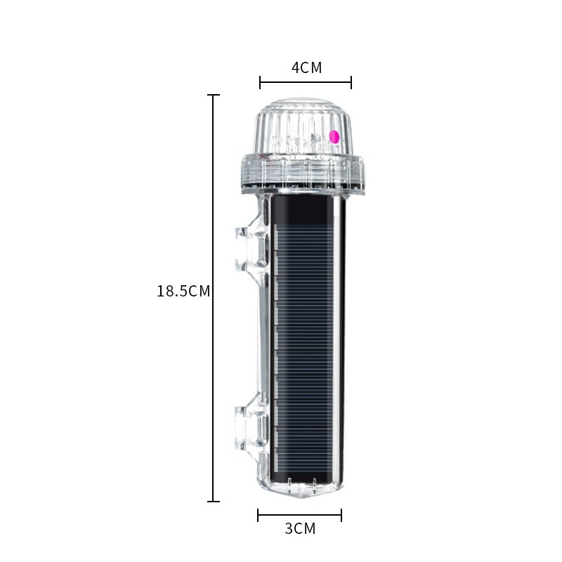 [No flash] Solar boat signal l - Fishing Boat Navigation Light 评论和价格