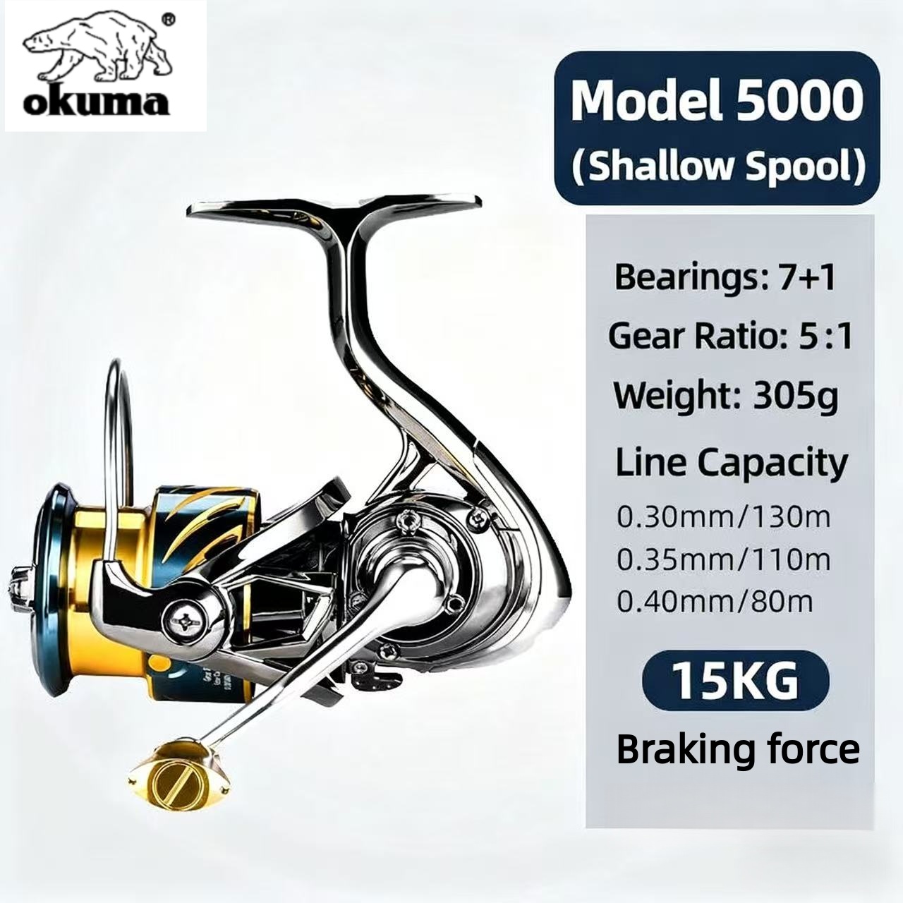 Okuma Fishing Tackle Spinning  - Daiwa Reel Fuego 评论和价格