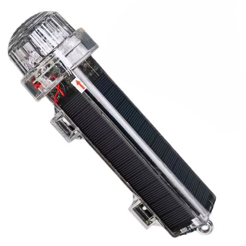 Solar Powered LED Marine Signa - Fishing Boat Navigation Light 评论和价格