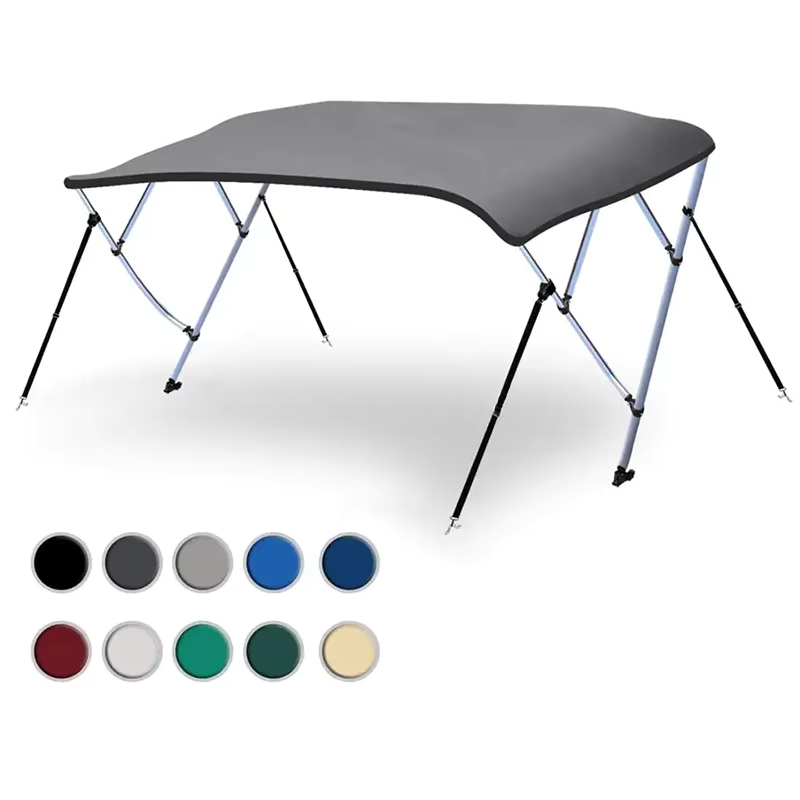 New Universal Boat Bimini Top  - Fishing Boat Aluminum 评论和价格