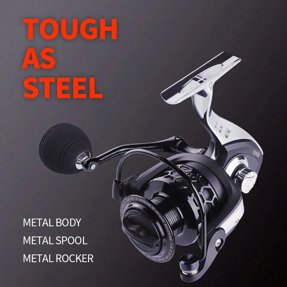 Metal Fishing Long Casting Ree - Fishing Boat Steering Wheel 评论和价格