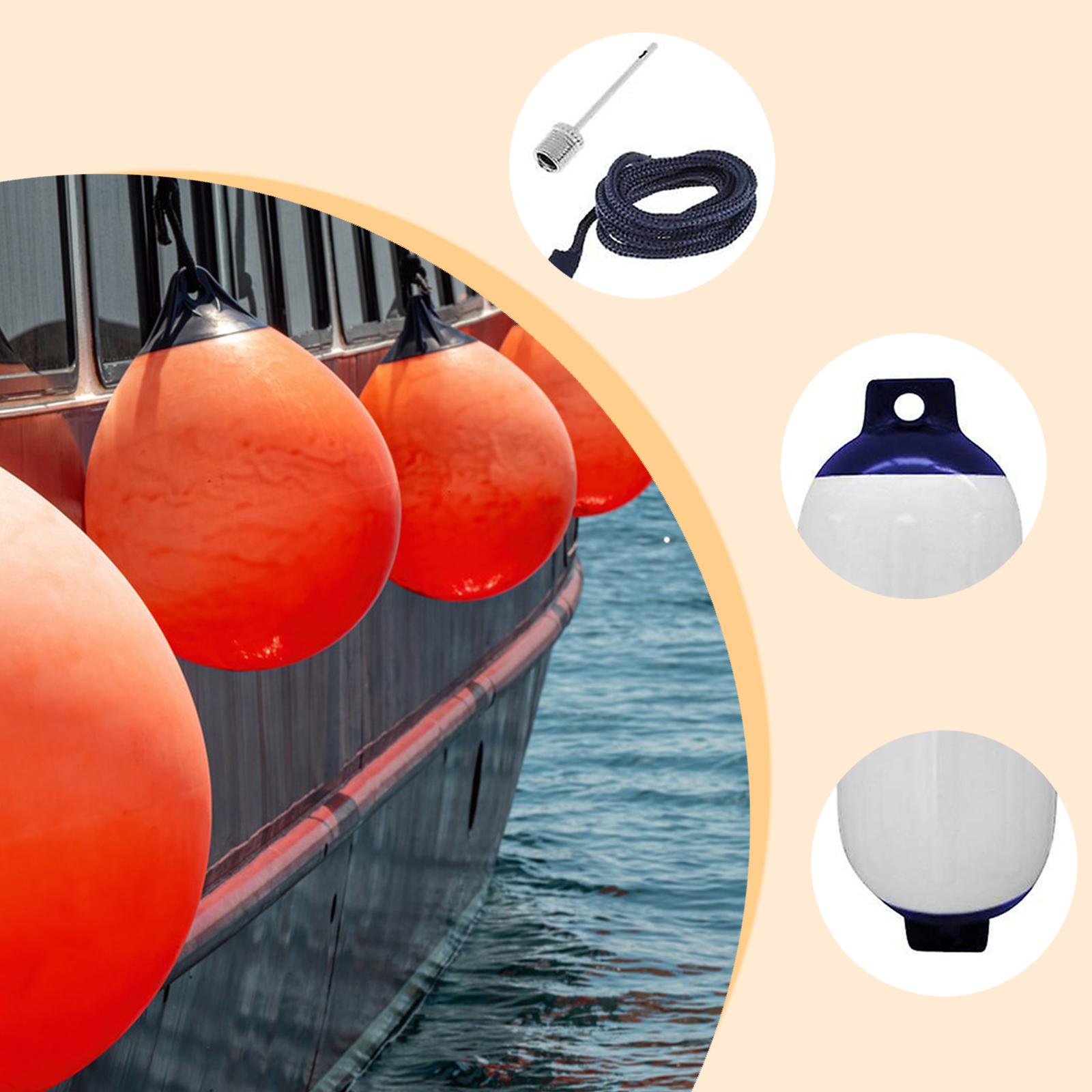 4Pcs Boat Fenders, Boat Access - Fishing Boat Trailer 评论和价格