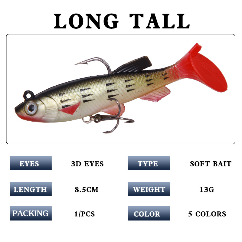 T Tail Soft Bait Soft Lures Si - Fishing Boat Seat 评论和价格